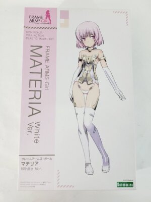 Frame Arms Girl Materia White ver. Plastic Model Kit Kotobukiya FedEx