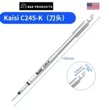 Kaisi T245 Solder Iron Shovel Tip, C245-K, C245 Best For Aifen & Sugon