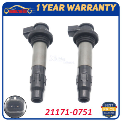 2pcs New Ignition Coils For Kawasaki Ninja 400 Z400 ER400 2018