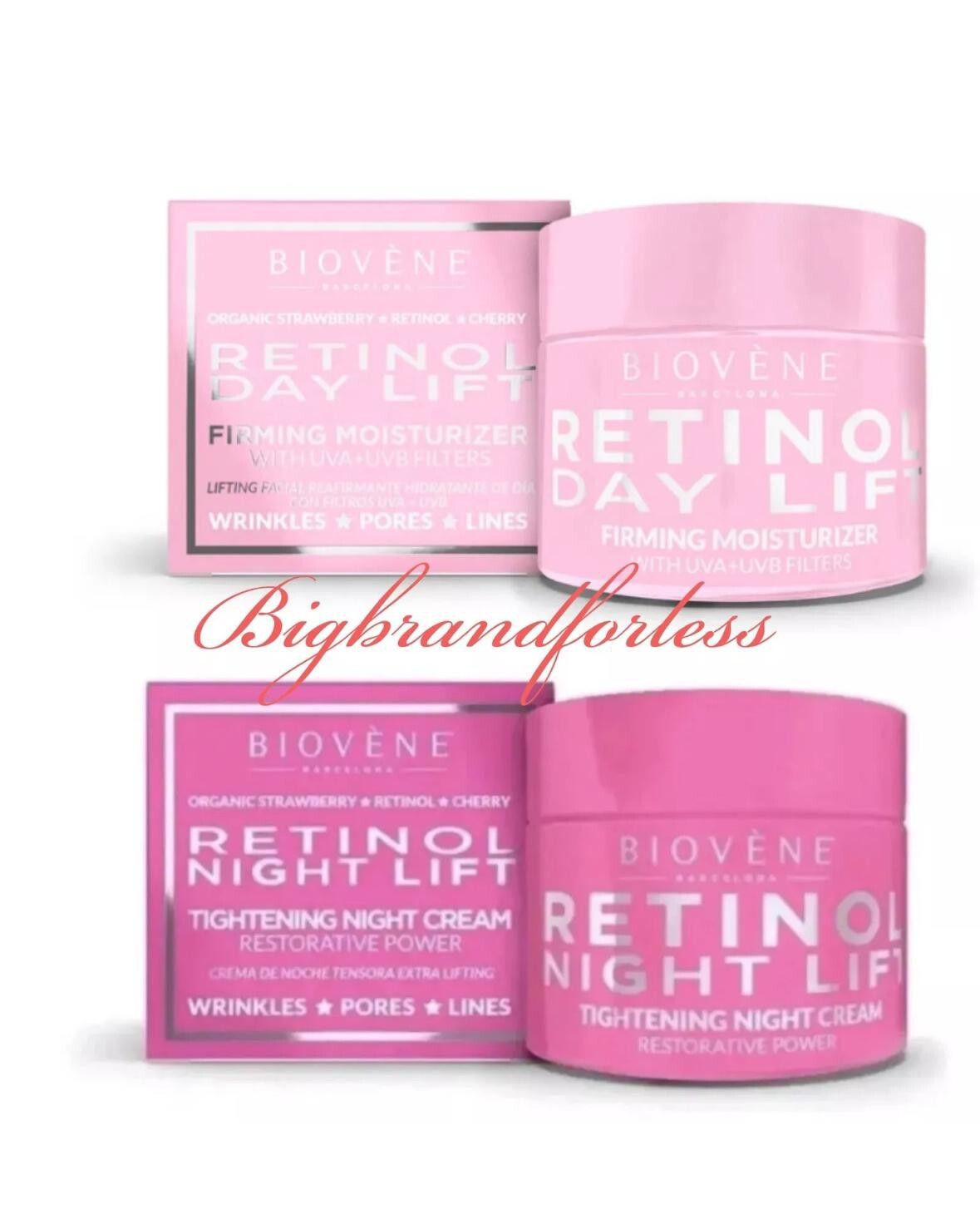 Biovene Retinol Night Lift Tightening Night Cream & firming lift day cream Due