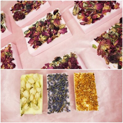ABSOLUTELY NATURAL ORGANIC GOAT MILK MINI SOAP 4 PIECES BY LILIYA COLLECTION 