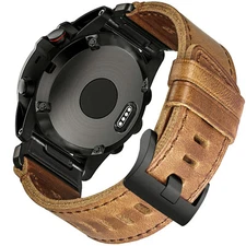 Horween Watch Band for Garmin Fenix Approach MARQ Quatix D2 Tough Military Strap