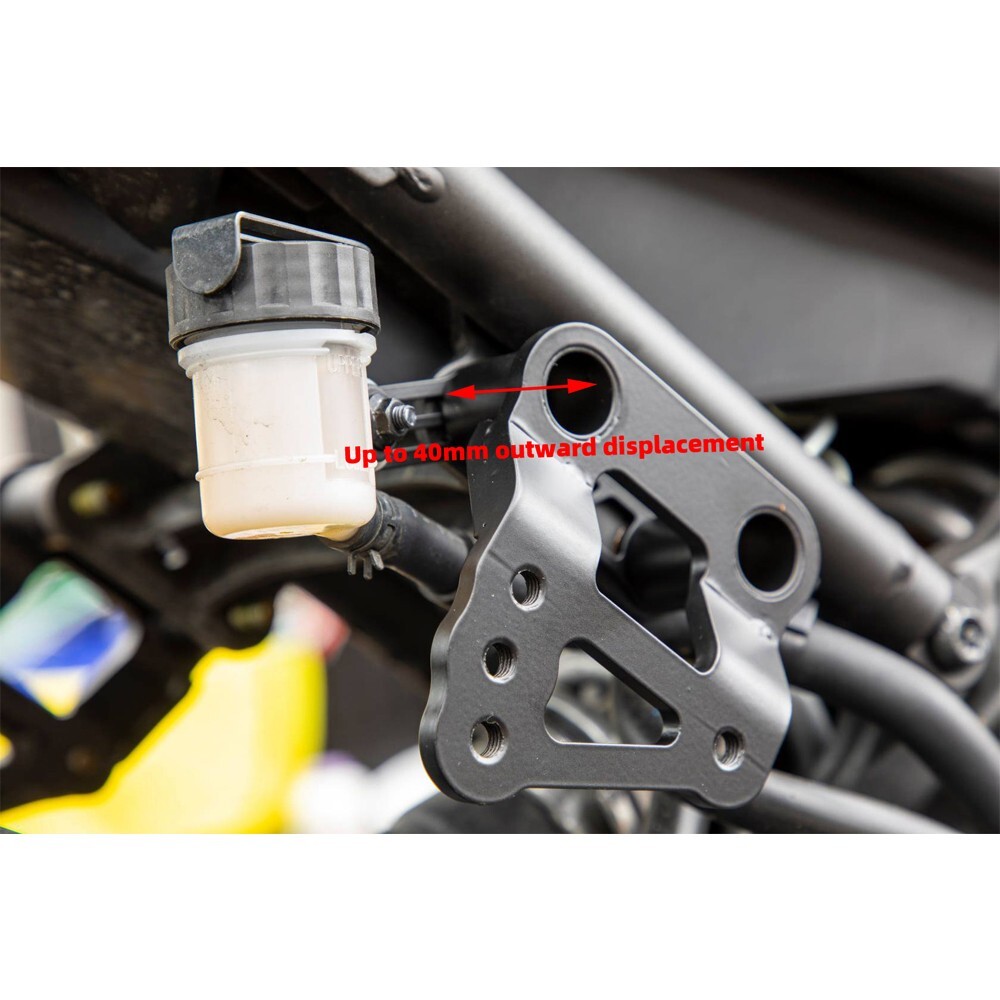 FOR Yamaha MT-09 FZ-09 XSR900 2014-2021 Passenger Footrests Relocation Foot Peg