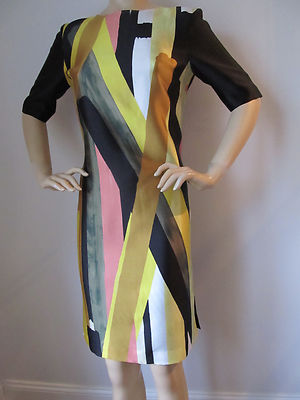 st john knit dresses on ebay St. John Lurex Baby Eyelash Sheath Dress, 8 / Green