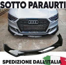 FRONT SPOILER BLADE UNDER BUMPER for 🅰️UDi️ A3 A4 RS4 A5 A6 C6 A7 A8 8V 8P