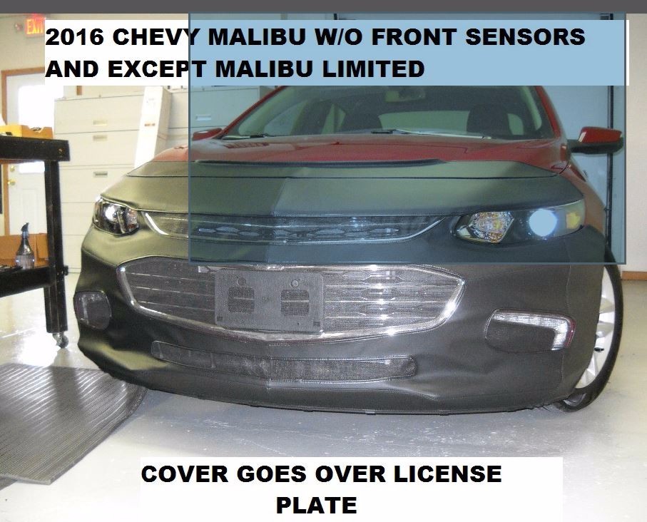 LeBra Front End Mask Cover – For KIA Sorento EX/L/LX 2016-2018 Without Tech PK, Black Vinyl