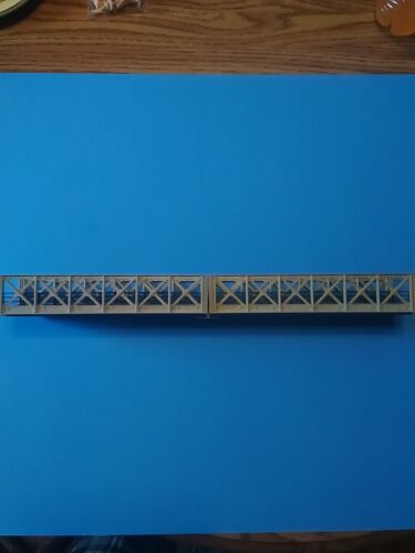 ho scale single track double bridge - Afbeelding 1 van 8