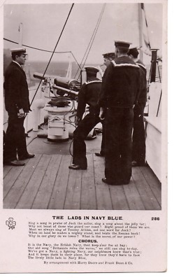 ''1911, Die Jungs in Marineblau, Singen ein Lied zum Lob von Jack dem Matrosen... UVP/PC 