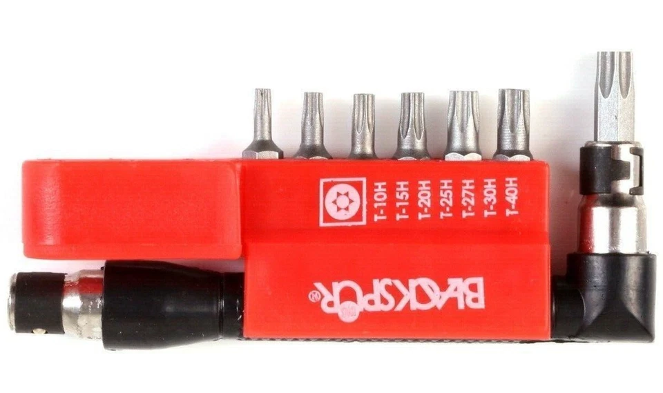Offset Tamper Proof Bit Set 9 offset Torx  Security Screw Holder Screwdriver Set - Image 3 of 3