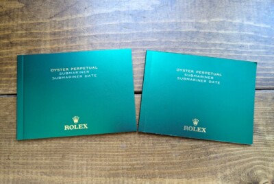 Rolex Submariner Sub Date User Manual - Authentic 