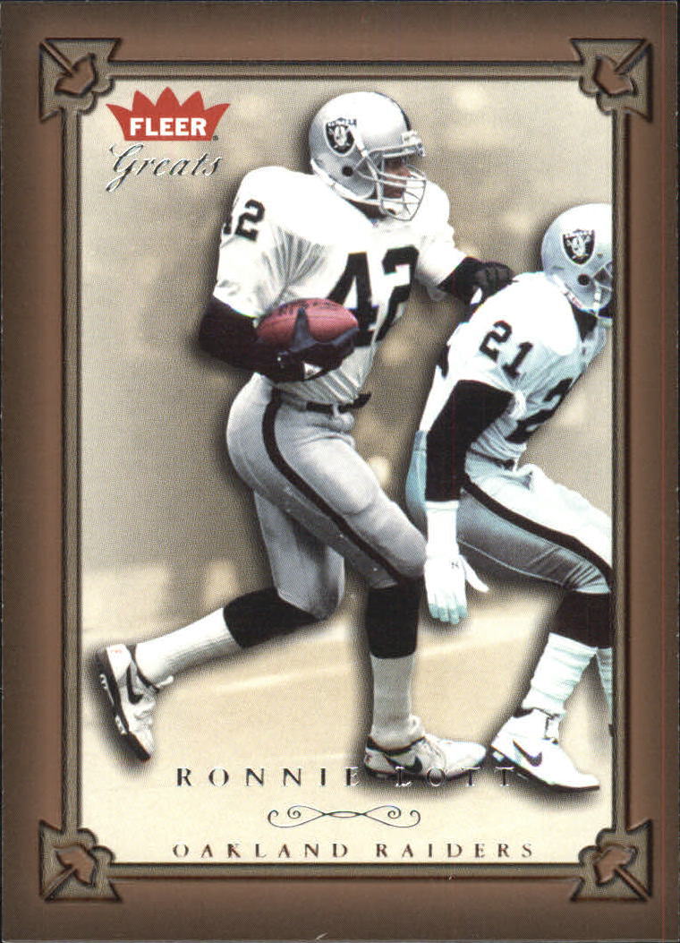 2004 Greats of the Game #33 Ronnie Lott 