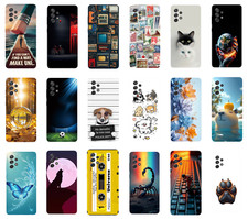 Custodia Cover Per Samsung Galaxy A32 4G Silicone TPU Morbida  Fantasia disegno