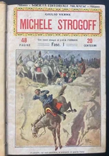 Verne G.Michele Strogoff. Milano. S. E. I. No Date, But Years` 20