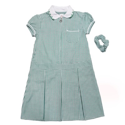 girls gingham summer dress