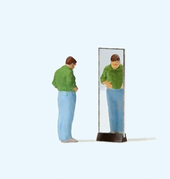 Preiser Einzelfigur 1:87 Hosenanprobe H0 28161
