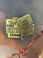 Vintage Diet Pepsi Belt Buckle 1991