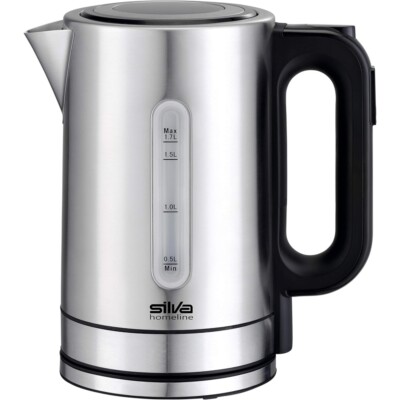 Silva Homeline KL-T2200 Wasserkocher edelstahl 55 Temperaturstufen 2200W 1,7L