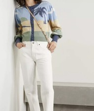 Loveshackfancy Dabney Cardigan Marina Breeze Brand New With Tag Xs