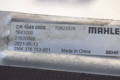 BMW X5 E70 xDrive35i enfriador de agua enfriador de motor radiador motor 708233378 - Imagen 11 de 11
