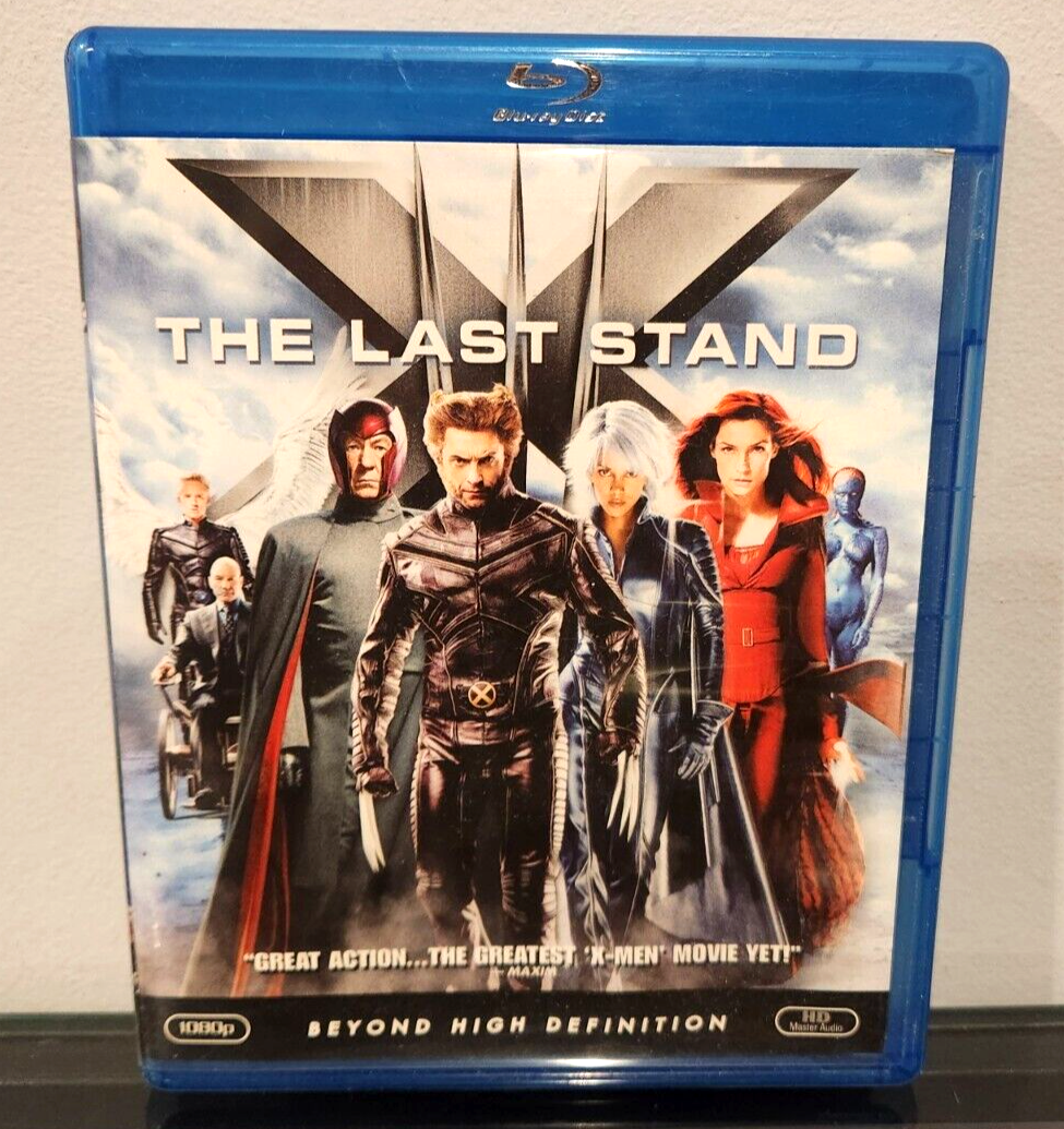 X-MEN THE LAST STAND BLU-RAY W/FEATURES STARRING HUGH JACKMAN & PATRICK STEWART