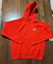 Aime Leon Dore ALD 38-GS Offshore Technohull 1986 Hoodie Sweatshirt Red Sz Large