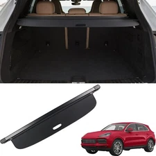 For Porsche Cayenne 2019-2024 Retractable Trunk Shade Cargo Cover Luggage Shield