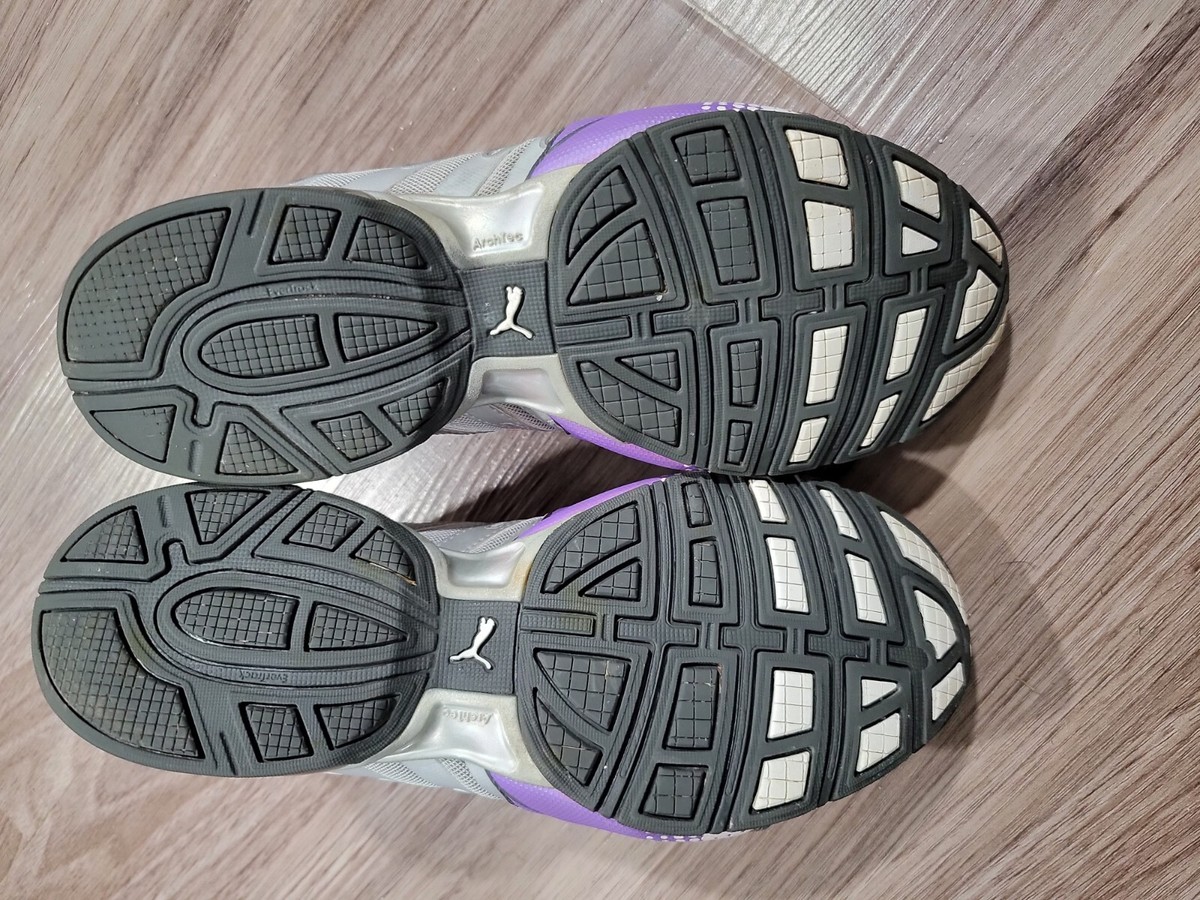 Puma Athletic Shoes in Gray with Purple Details PUMA Sneaker RS-X Soft - Medium Grey Heather/PUMA White  main image 2