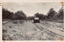 RPPC Infanterie Schietkamp Army Netherlands Military Truck Photo Postcard D17
