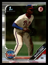 2019 1st Bowman Draft Jamari Baylor  Philadelphia Phillies #BD-41 Mint