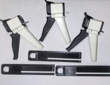 Dental Impression Universal Cartridge Dispenser Delivery Gun 4:1 10:1 Lot Of 3 