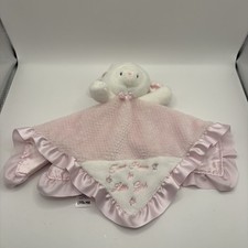 Little Me Lamb Lovey Thank Heaven For Little Girls Security Rattle Blanket Lovey