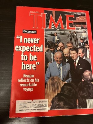 Vintage Time Magazine - I Never Expected to Be Here - Jun 13 1988