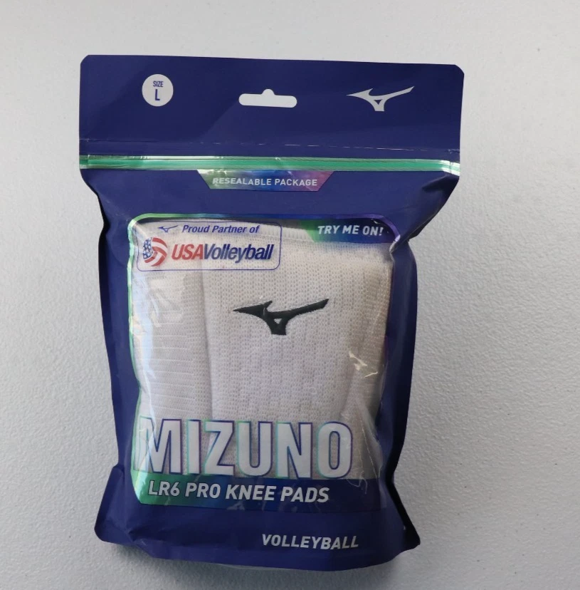 Mizuno Women's LR6 Pro ECO Volleyball Knee Pads, Large (INV217) - Image 3 of 4
