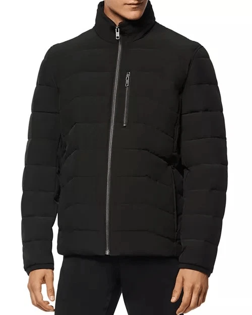 Andrew Marc Carlisle men’s black packable jacket size L