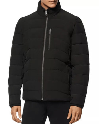 Andrew Marc Carlisle men s black packable jacket size L