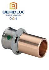 Viega Pressfitting Einsteckstück 22x20mm 1 Stück Sanfix Fosta Wasser Heizung NEU