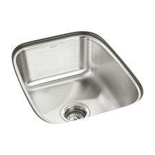 Sterling 11449 SpringDale 16-1/2" Single Basin Undermount - Stainless Steel