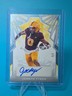 Jordyn Tyson 7/7 autograph card 2025 Leaf Trinity - Auto Platinum 
