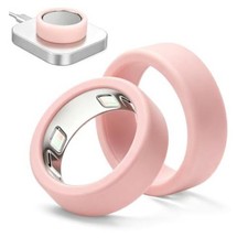 Ring 5 Cover  Compatible with Oura Ring Gen 5 S-Fits  6/7/8  2Pcs-Pink-S