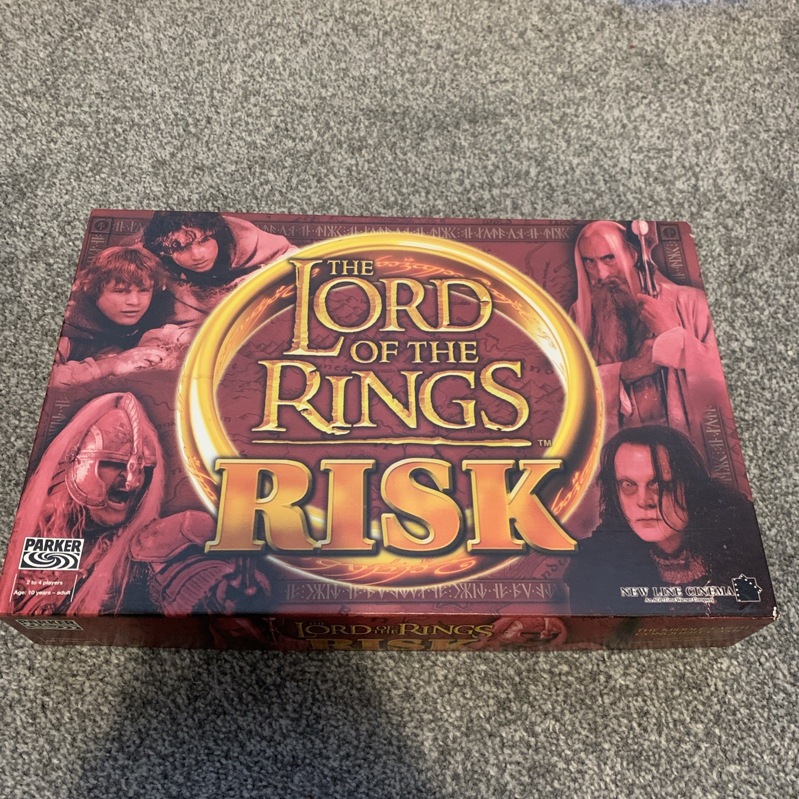 The Lord Of The Rings Risk Board Game 2002 Hasbro/Parker  New Open Box