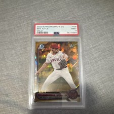 Topps 2022 Bowman Chrome Draft Ben Joyce Gold #BDC-109 /15 RC PSA 9