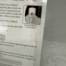 NOS Sega Dreamcast HKT-8600 MK-50154 OEM Jump Pack Rumble Vibration Tremor | New
