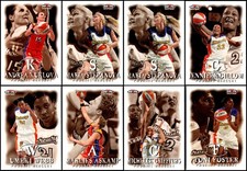 1999 Phoenix Mercury (8) Card Lot - UNIQUE FIND – ONE OF A KIND