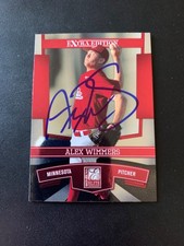 Alex Wimmers Signed 2010 Donruss Elite Extra Edition #26 Card Twins Auto COA