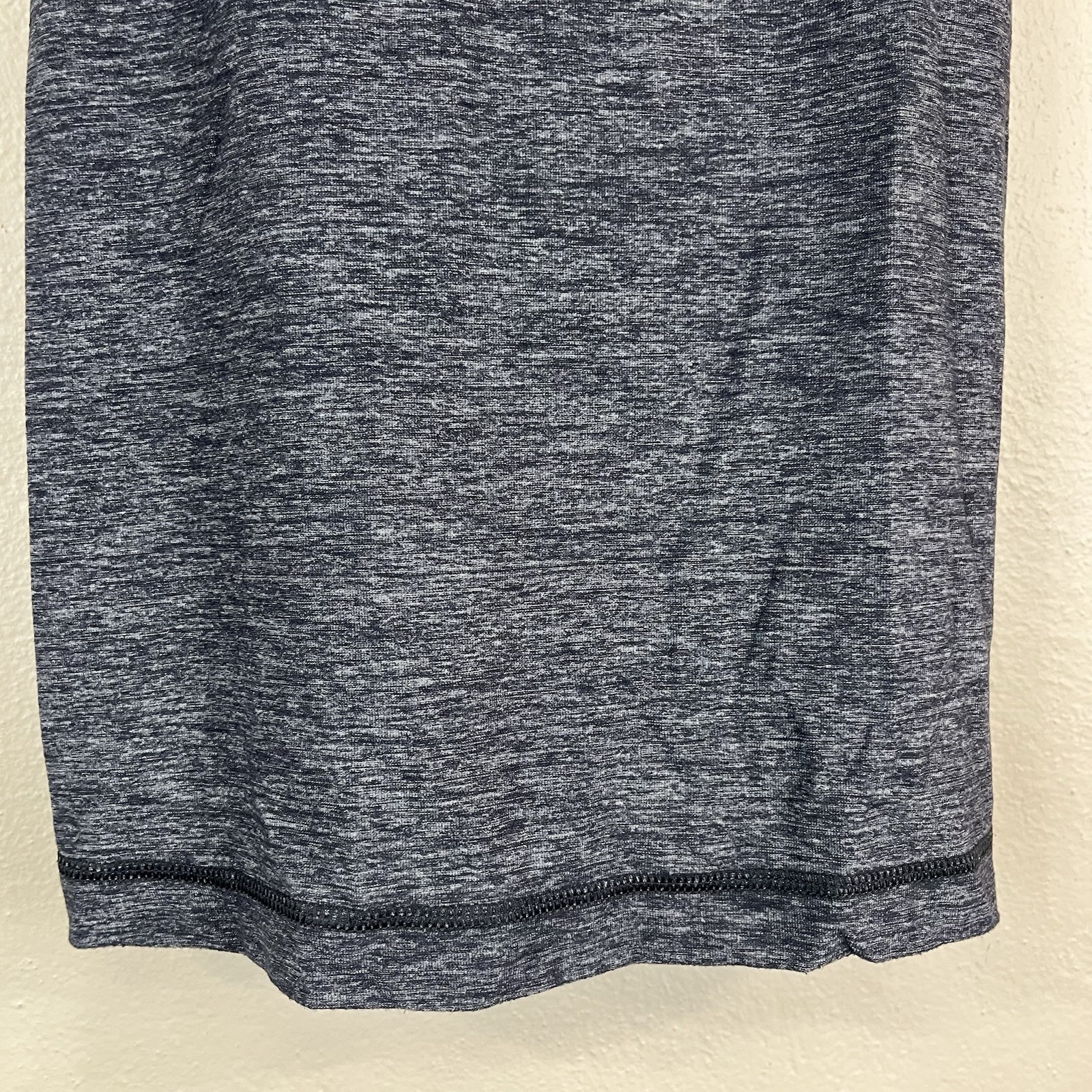 6 Lululemon Blue Heathered Tank Top Thick Strap Older Style Rare image 2