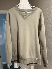 Vintage 90s Russell Athletic Sweatshirt Size L Sage Green Crewneck Made In USA