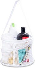 Portable Shower Caddy   Collapsible Mesh Organizer with Handle, Quick Dry