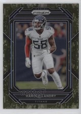 2022 Panini Prizm Forest Camo Prizm 14/15 Harold Landry #288 9p5