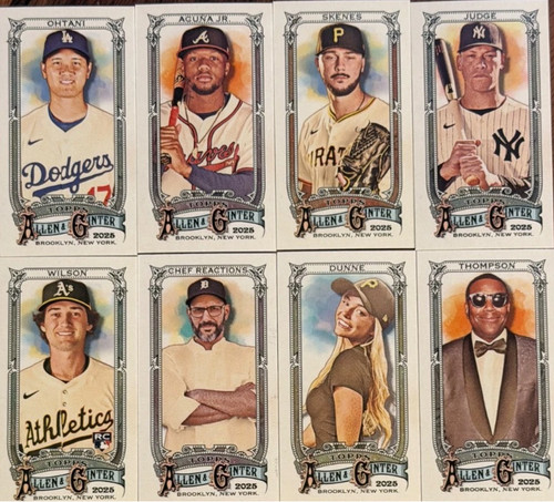 MINI- Pick Your Card-2025 Topps Allen & Ginter -Buy More and SAVE 45%