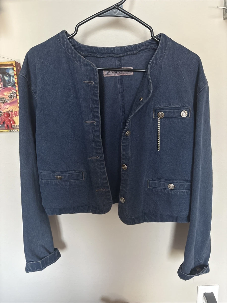 Blumarine Blue Denim Coats, Jackets & Vests for Women for sale | eBay